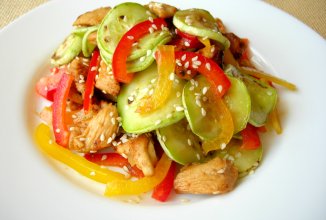 Салат-новинка «ПРИЧУДА» с Кабачками и Курицей, его Вкус Вас Приятно Удивит!