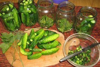 Огурцы с кетчупом "Чили"