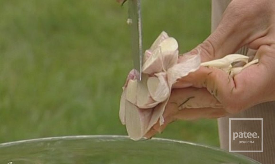 Семга в виноградных листьях на гриле - Шаг 2