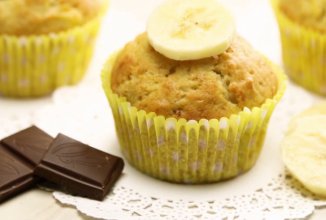 Банановые маффины самый простой способ