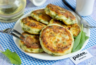 Сырники со шпинатом