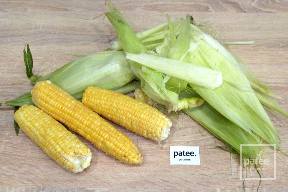 Как заморозить кукурузу - Шаг 2