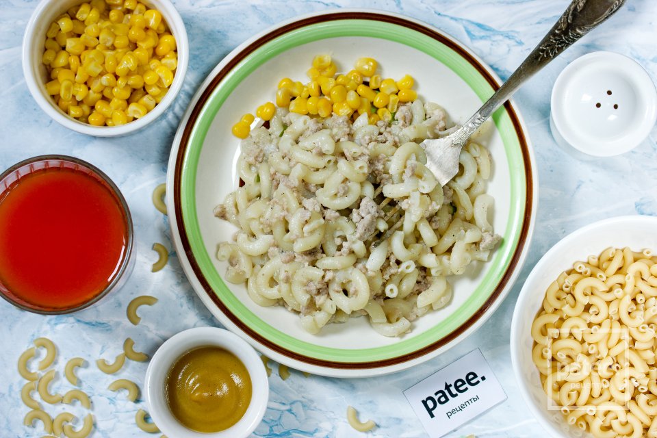 Макароны по-флотски в мультиварке - Шаг 12