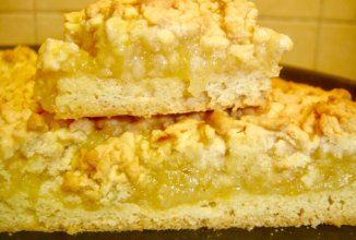 Кудряш - песочный пирог с джемом