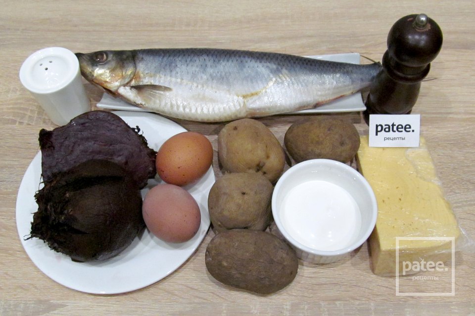 Салат Сакура - Шаг 1