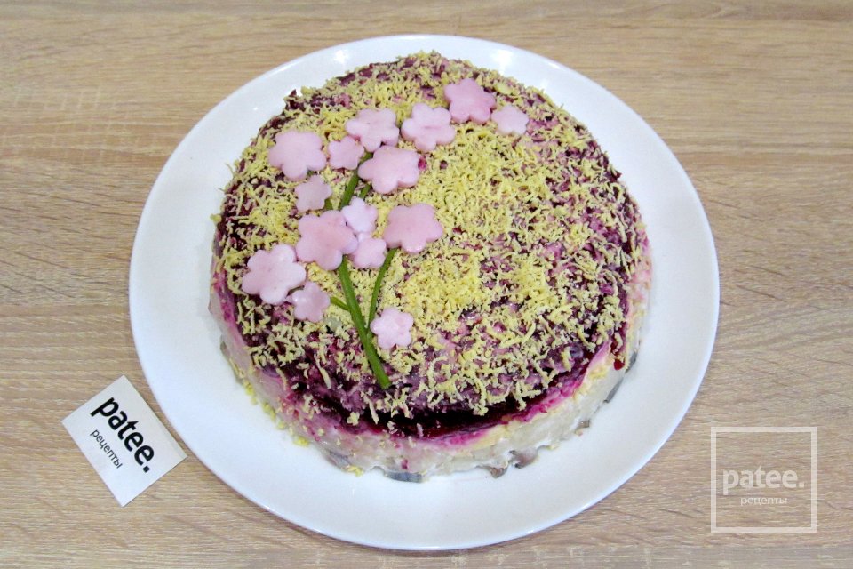 Салат Сакура - Шаг 16