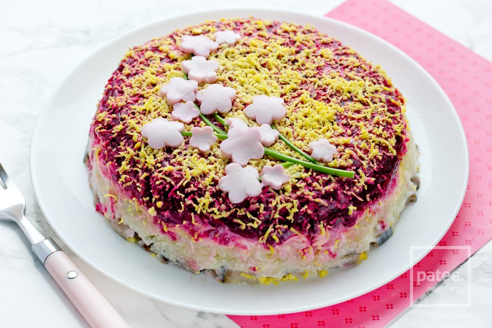 Салат Сакура - Шаг 18