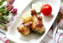 Куриные голени зажаренные в духовке