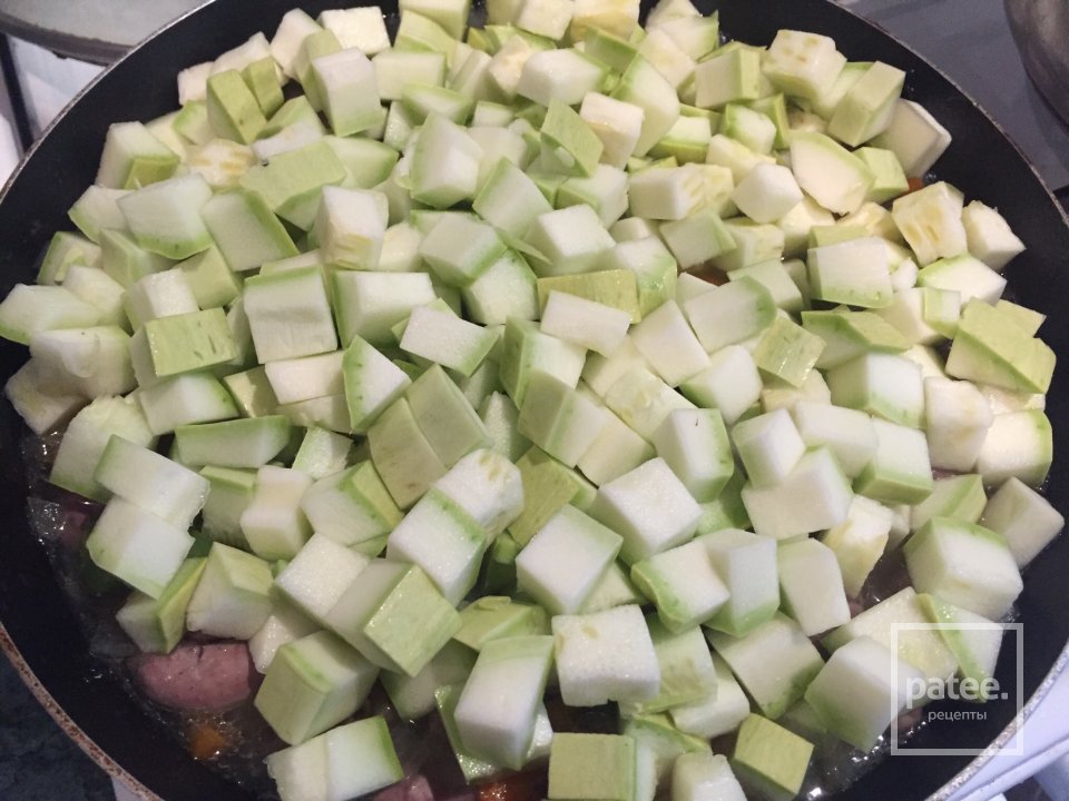 Овощное рагу с куриными сердечками - Шаг 2