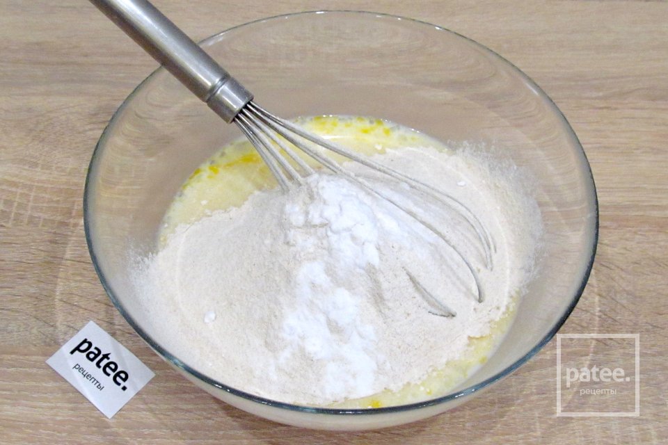 Блины из цельнозерновой муки - Шаг 7
