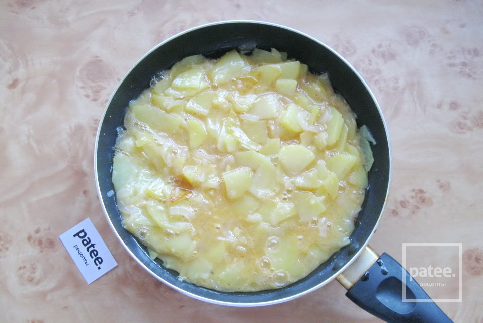Омлет с картофелем по-испански - Шаг 10