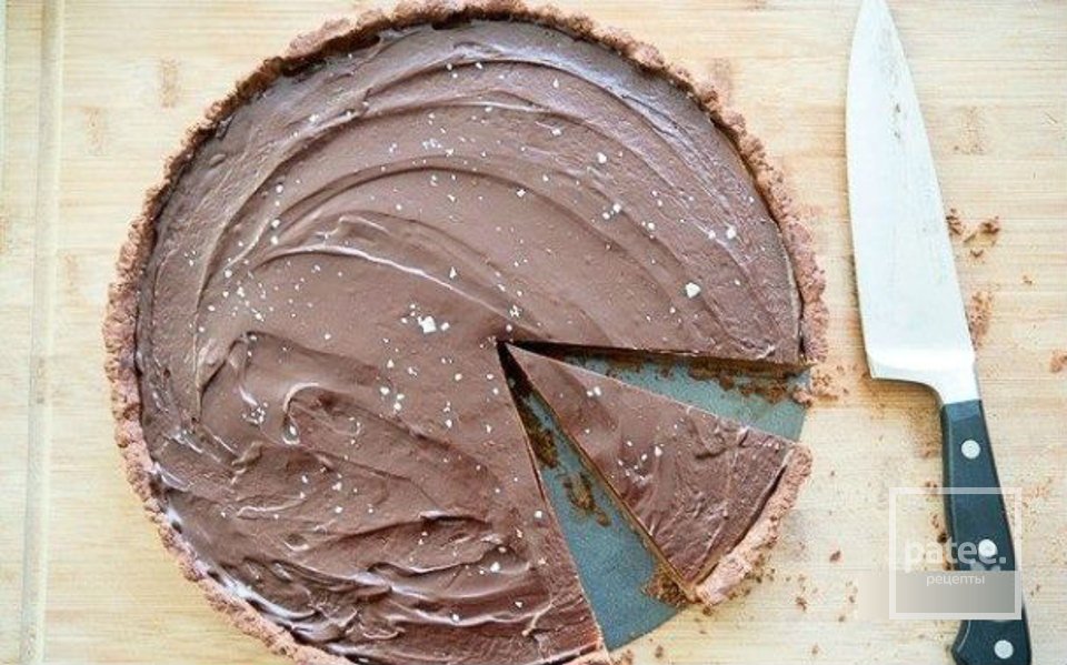 Шоколадно-карамельный тарт - Шаг 7