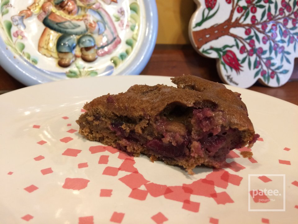 Пирог с черешней без лактозы - Шаг 1