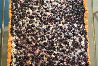 Черничный пирог 🥧