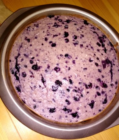 Творожная запеканка с черникой - Шаг 15