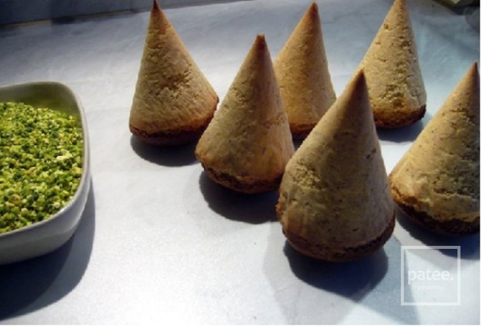 Бісквітне тістечко "Різдвяна ялинка" - Шаг 8