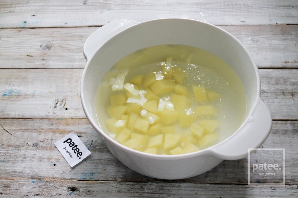 Суп с мясными фрикадельками и чечевицей - Шаг 3