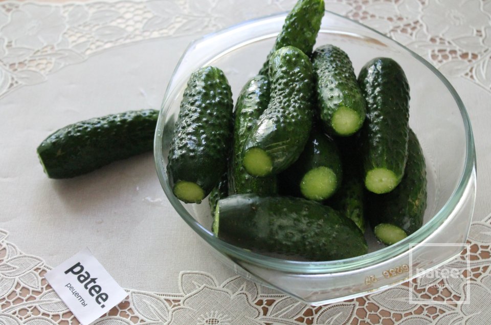 Огурцы маринованные с лимонной кислотой и сухой приправой для маринования - Шаг 4