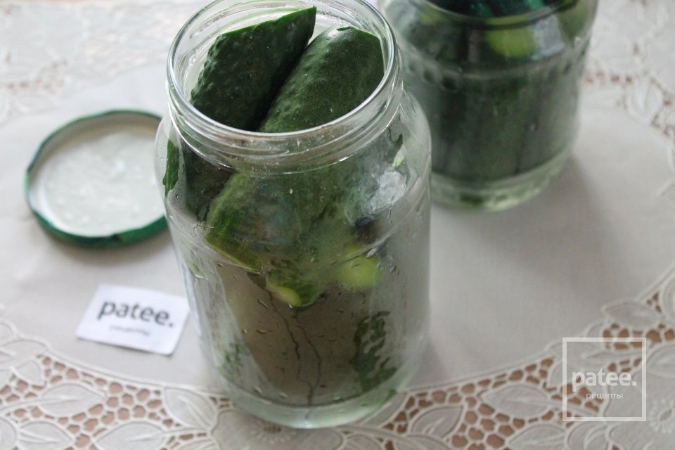 Огурцы маринованные с лимонной кислотой и сухой приправой для маринования - Шаг 7