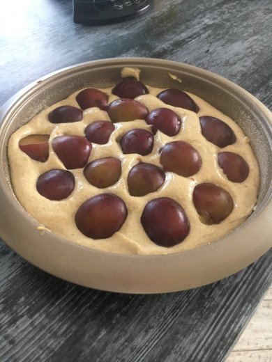 Творожный пирог со сливой - Шаг 1