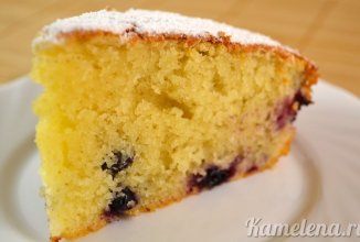 Манник со смородиной