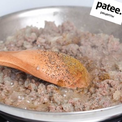 Блинчики с мясом - Шаг 6