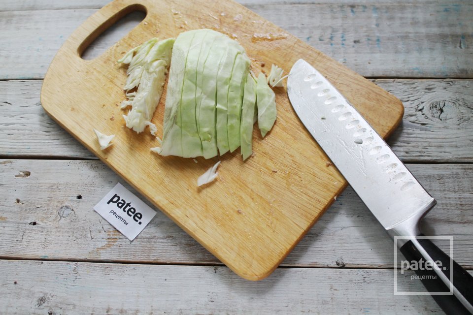 Борщ с говядиной, копчёными ребрами и фасолью - Шаг 8