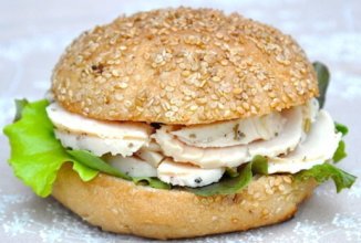 Домашняя куриная ветчина для гамбургеров