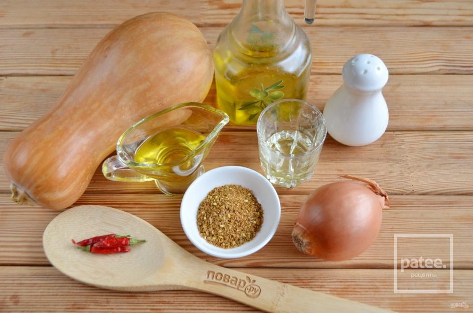 Тыква по-корейски - Шаг 1