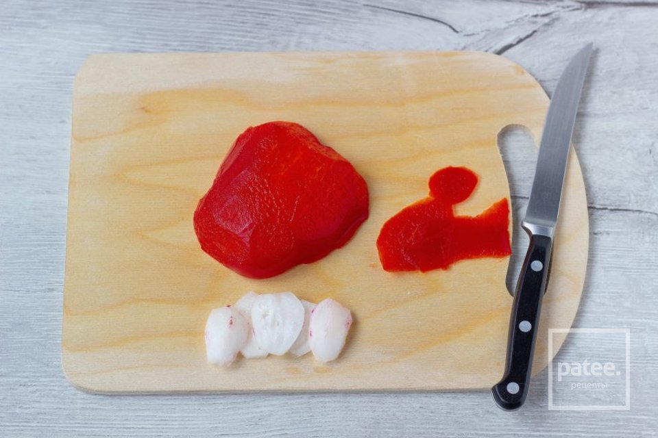 Салат "Цветочная поляна" - Шаг 2