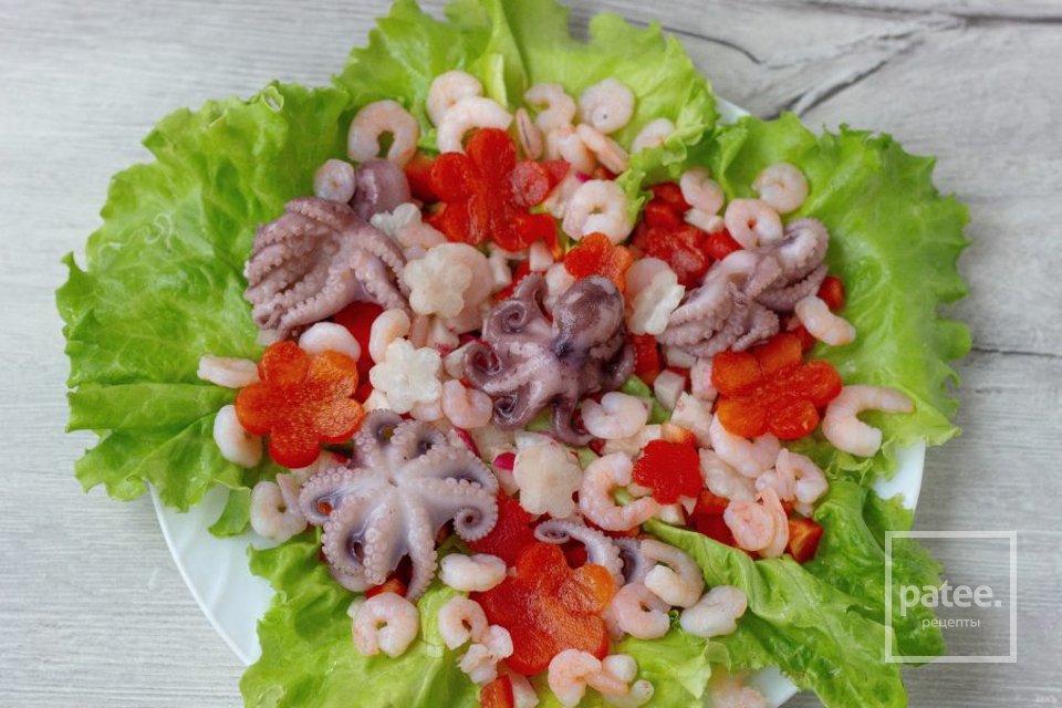 Салат "Цветочная поляна" - Шаг 6