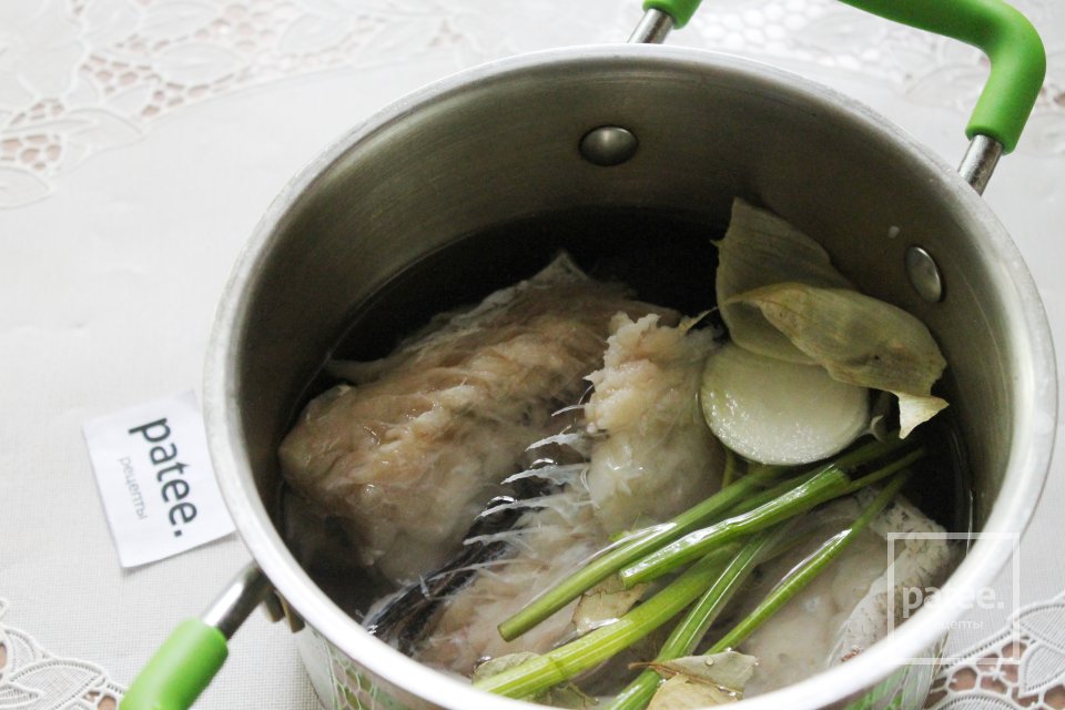 Рыбный суп из пикши с пшенкой - Шаг 4
