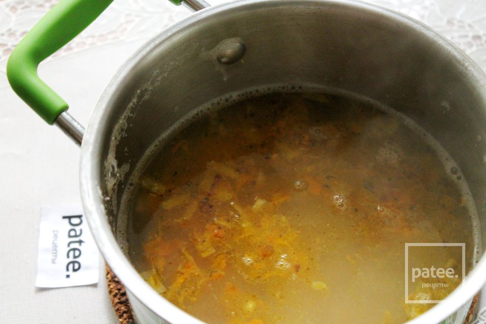 Рыбный суп из пикши с пшенкой - Шаг 12