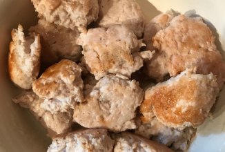 Быстрые куриные котлетки