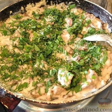 Фрикасе из свинины - Шаг 8