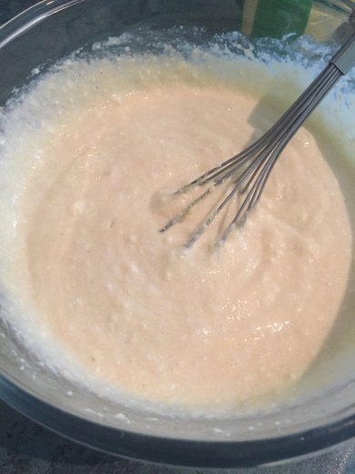 Творожная запеканка с ревенем и яблоками🍏 - Шаг 2