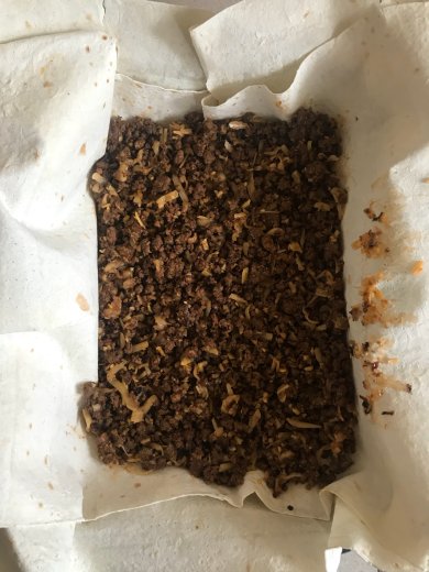 Мясной пирог с грибами из лаваша 🥖 - Шаг 12