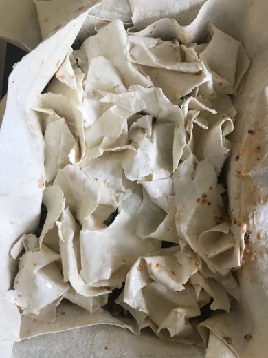 Мясной пирог с грибами из лаваша 🥖 - Шаг 15