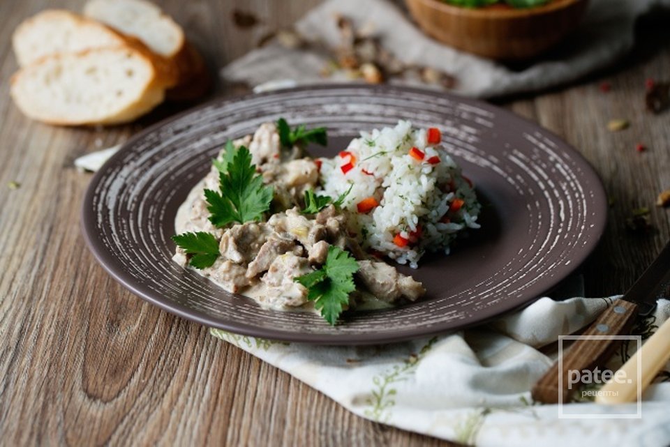 Свинина со сливками - Шаг 1