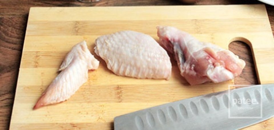 Куриные крылышки в медово-соевом соусе - Шаг 1