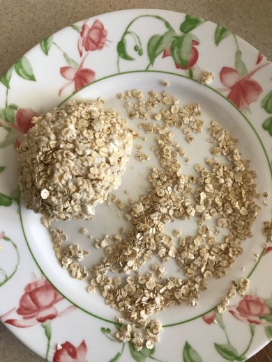 Сырники с яблоками 🍎🍏в овсяной панировке - Шаг 5