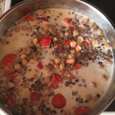 нут с чечевицей - Шаг 2