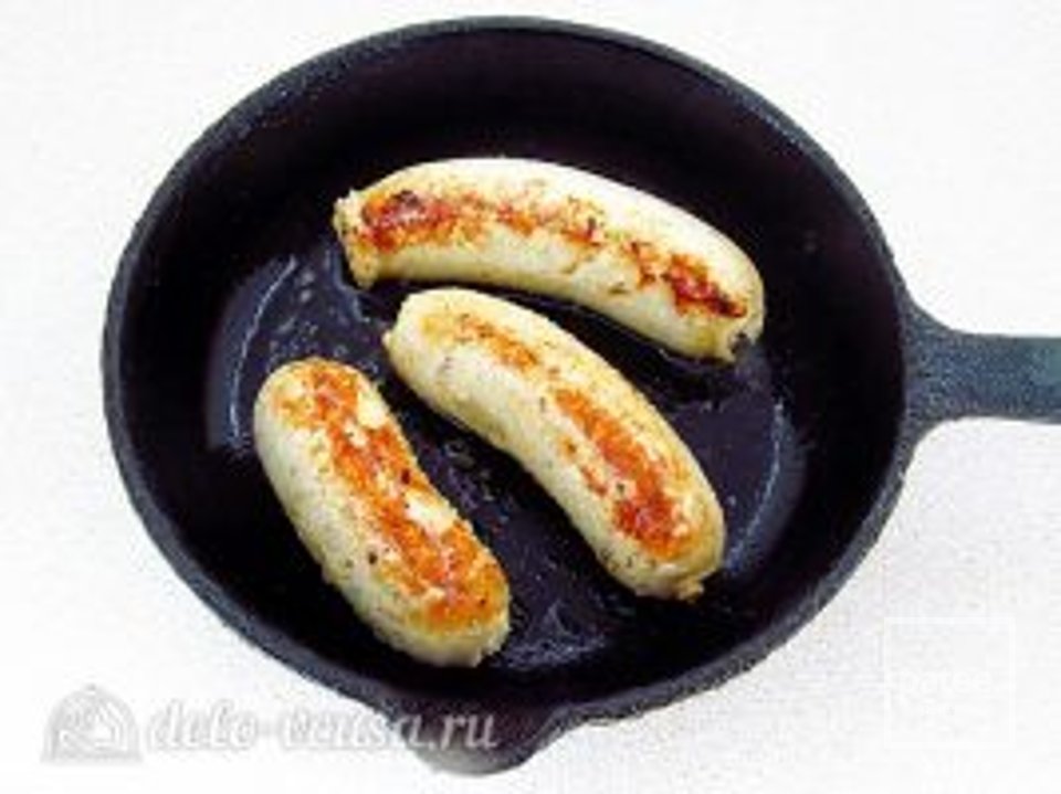 Домашние куриные колбаски - Шаг 12