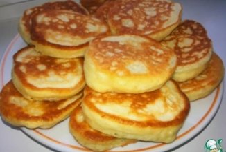 Оладьи на кефире