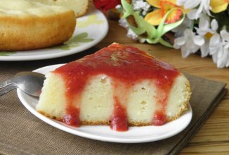 Манник на сметане