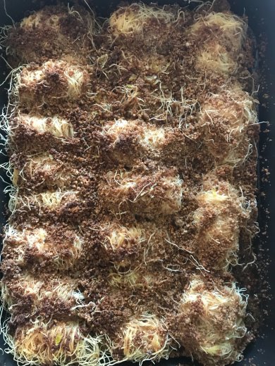 Греческий десерт из тесто Катаифи🇬🇷 - Шаг 14