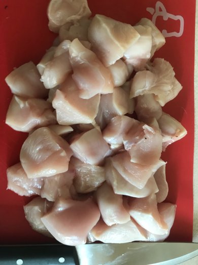 Куриные наггетсы🐓 из филе цыплёнка-бройлера - Шаг 2