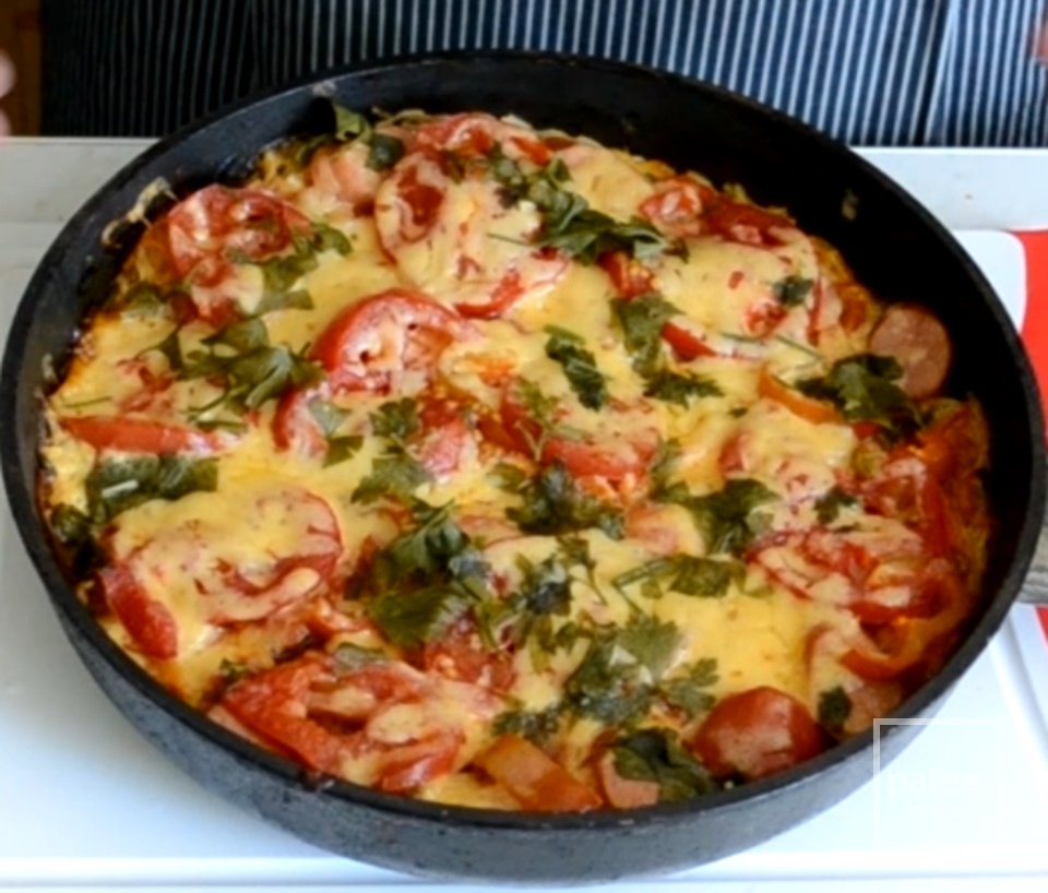 Макаронная пицца - Шаг 10
