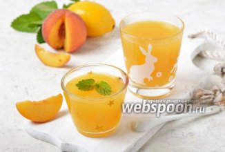 Кісіль із персиків