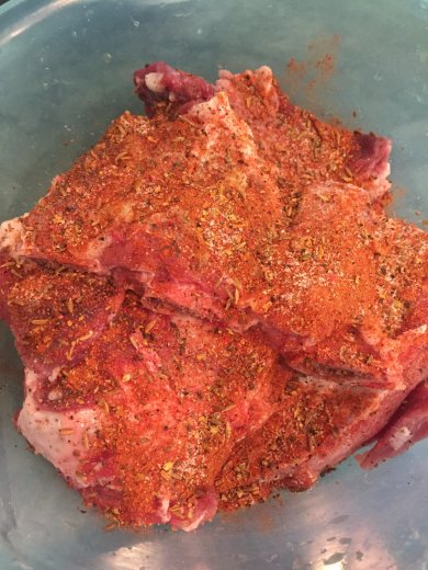 Говяжьи ребрышки в остром томатном соусе😋 - Шаг 1